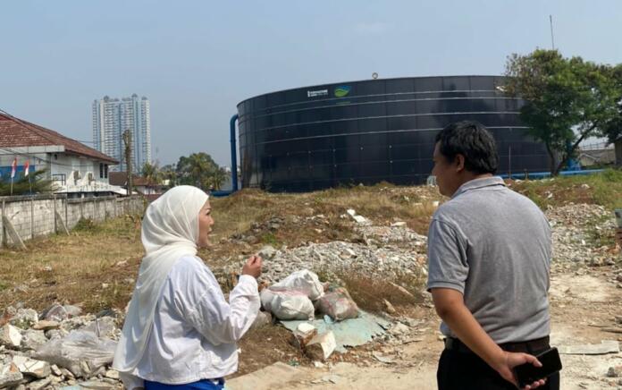 Polemik Water Tank Depok: Anggota DPR RI Intan Fauzi Sidak Lokasi Bersama Warga