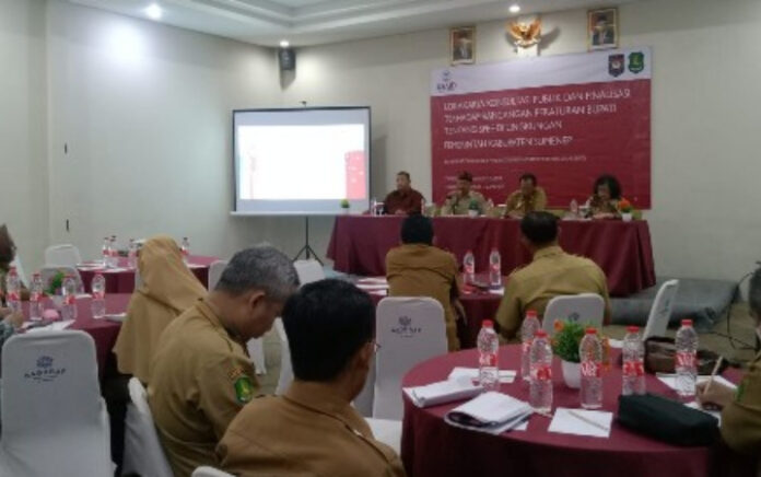 Diskominfo Sumenep Gelar Lokakarya Soal Perbup Tentang SPBE