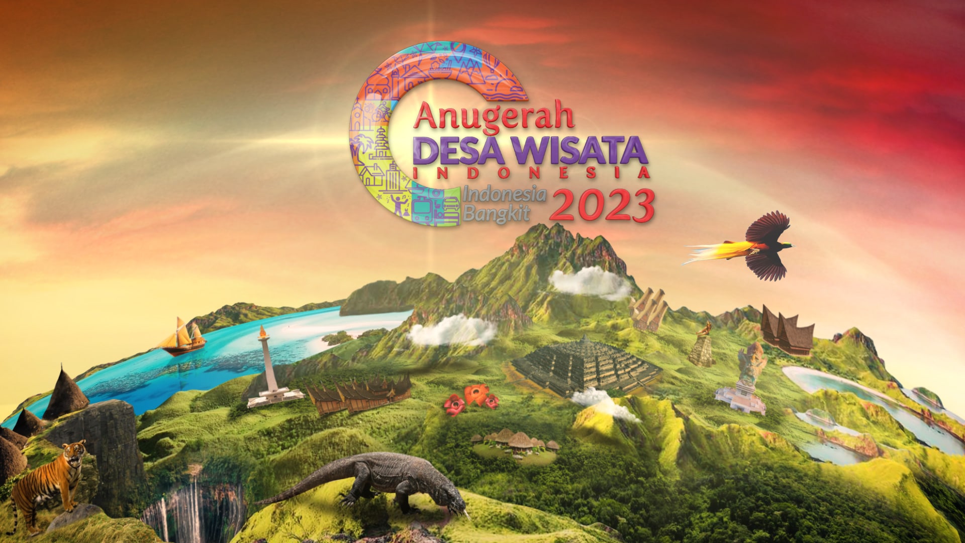 75 Desa Wisata Unggulan Raih Anugerah ADWI 2023