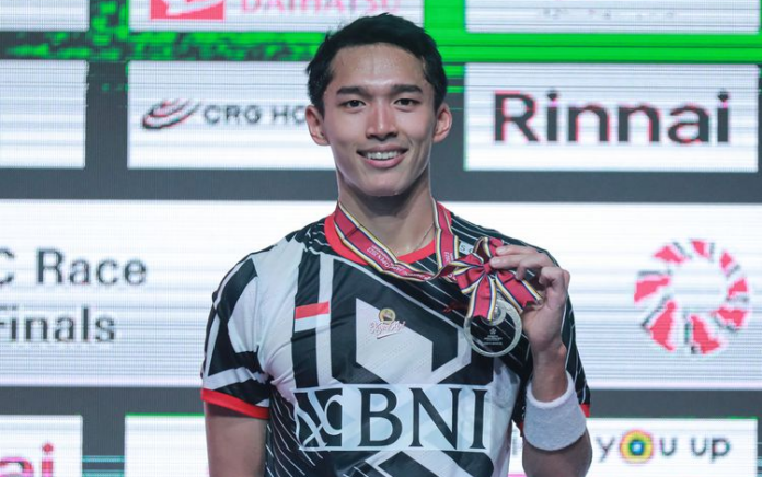 Jonatan Christie Masuk Top 5 Dunia