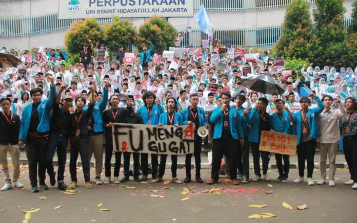 Mahasiswa Fakultas Ushuluddin UIN Jakarta Desak Penyelesaian Isu-isu Sosial Kritis