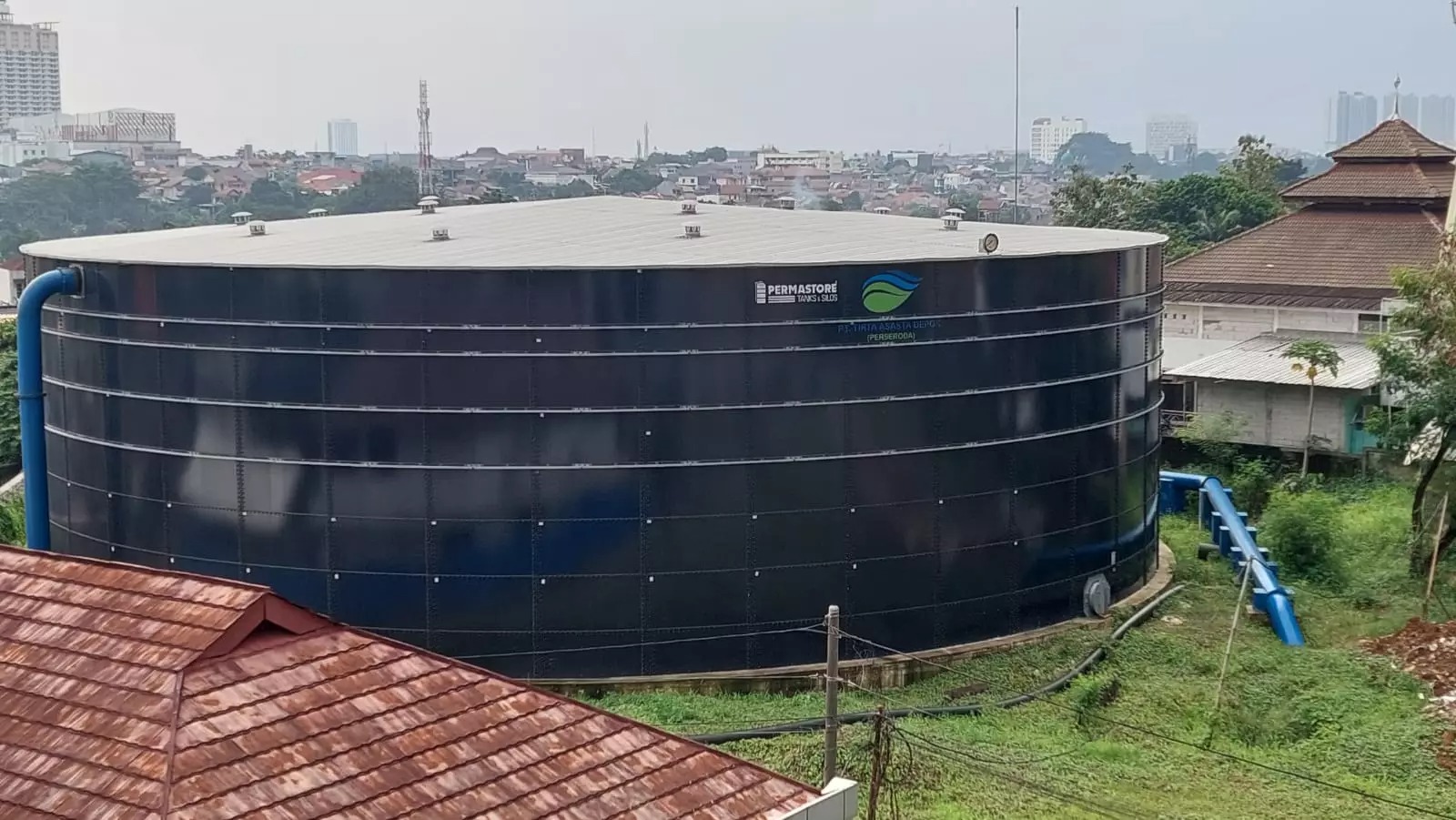 Polemik Proyek Water Tank di Kota Depok: Fakta Teknikal Tunjukkan Gagal Struktur