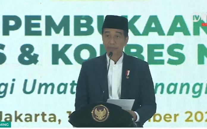 Presiden Jokowi Ditetapkan Sebagai Dewan Pengampu Gerakan Keluarga Maslahat NU