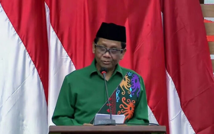 Fik Cawapres Ganjar, Mahfud: Siap Menyongsong Indonesia Emas 2045