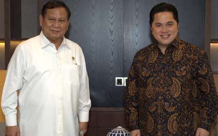 Simulasi LSI: Prabowo-Erick Unggul Lebih Signifikan sebagai Pasangan Cawapres