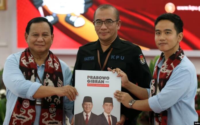 Prabowo-Gibran Memimpin Elektabilitas, Anies-Muhaimin Tertinggal