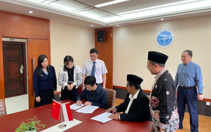 FDK UIN Sunan Kalijaga Teken MoU dengan China University of Geosciences