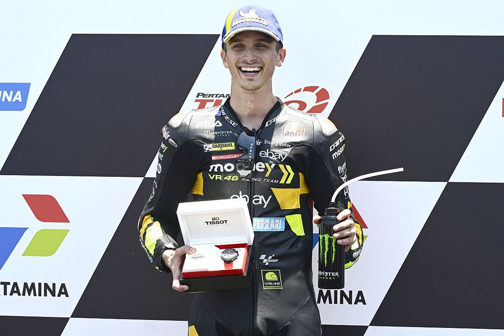 Luca Marini Meraih Pole Position Perdana di Sirkuit Mandalika