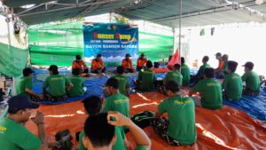 Perkuat Kemampuan dan Keterampilan, Satkoryon Banser Gapura Gelar Banser Camp