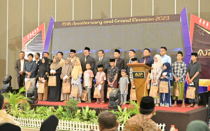 Santuni 15 Anak Yatim, Tandai Anniversary ke 15 dan AJP Award 2023