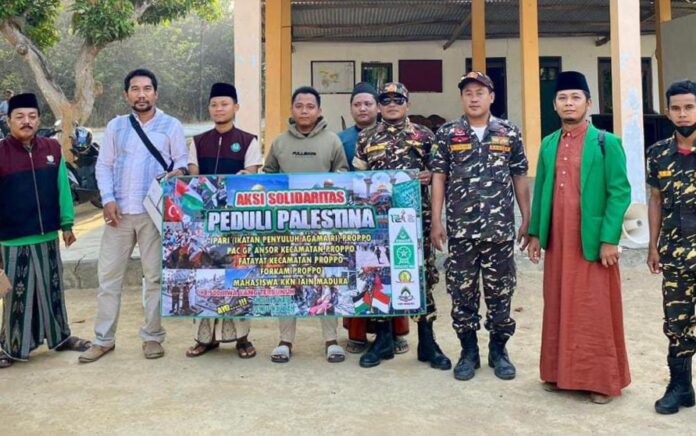 Warga NU Pamekasan Galang Dana Untuk Palestina