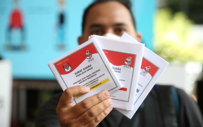 KPU surat suara pencoblosan surat suara jadwal pemungutan suara