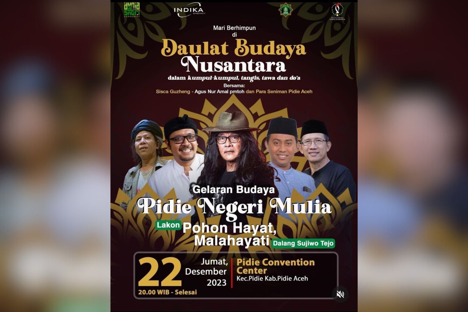 Daulat Budaya Nusantara Meriahkan Aceh dengan Pidie Negeri Mulia