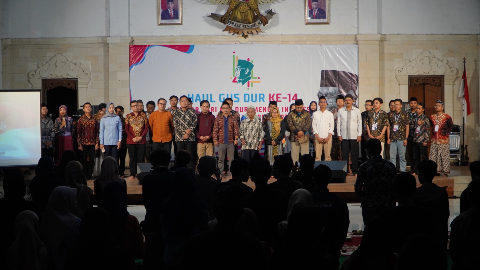 GUSDURian Yogyakarta menggelar talkshow bertajuk "Rasan-rasan Demokrasi: Desa Bisa Apa?" dalam rangka memperingati Haul Gus Dur ke-14.