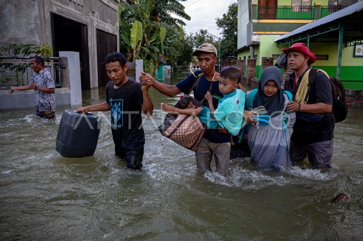 Banjir di Demak (Foto: Antara)