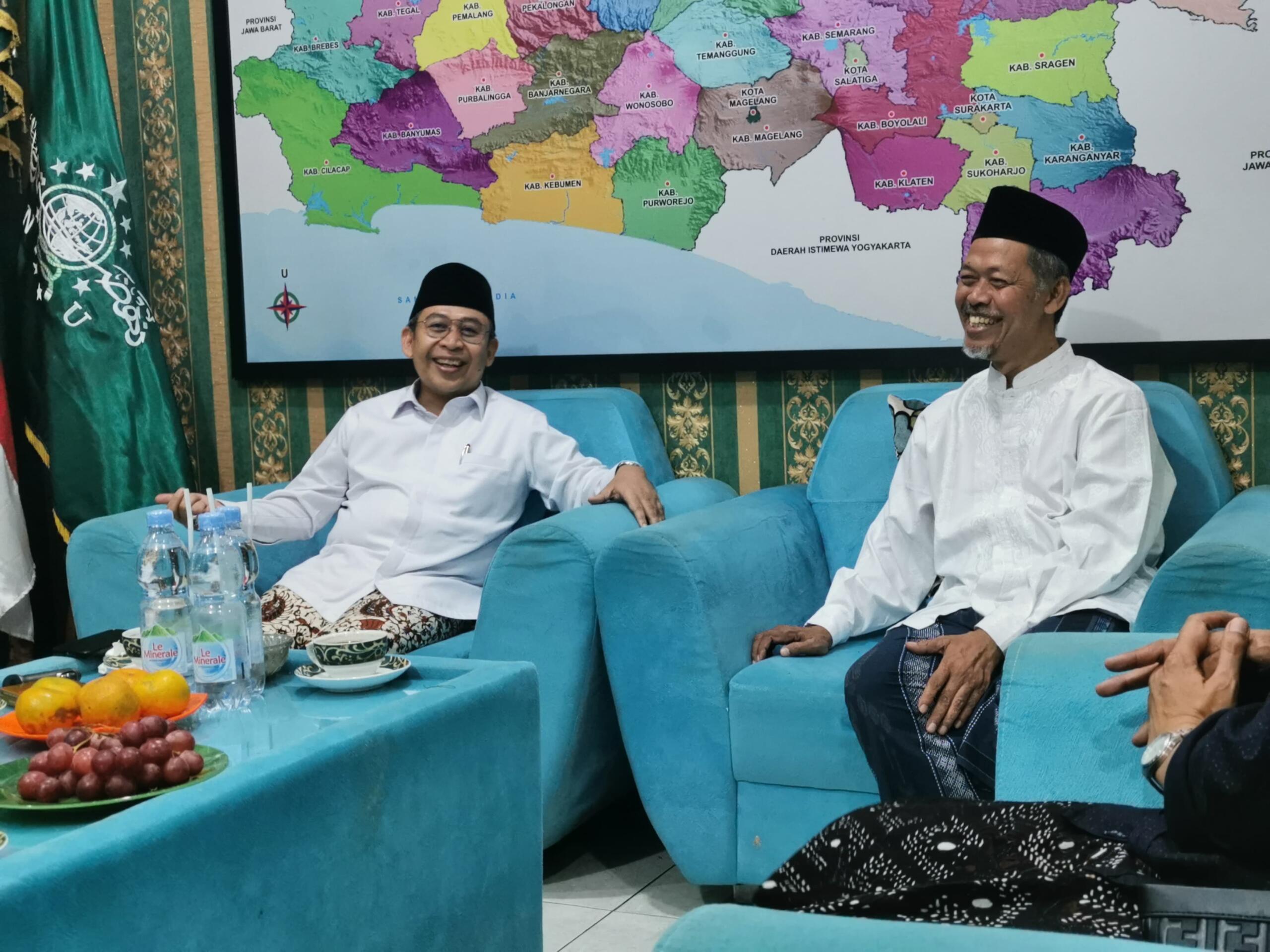 Ketua PWNU Jateng Terpilih Gelar dialog dengan Kepengurusan Demisioner