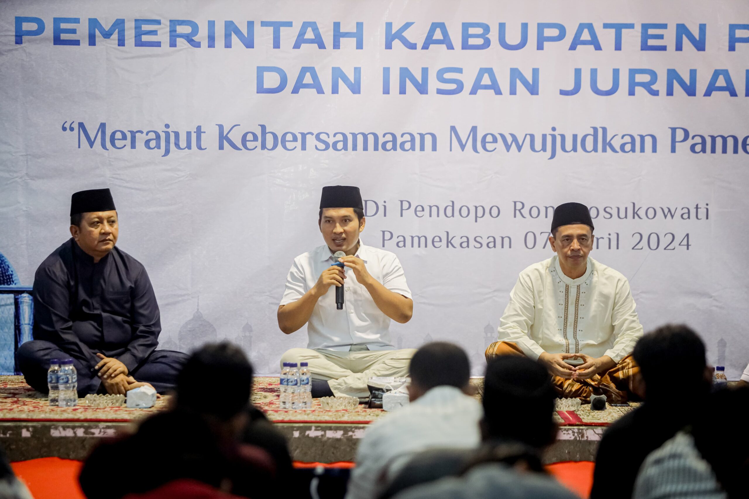 Ketua PWI Singgung Pilar Keempat Demokrasi saat Bukber dengan Pemkab Pamekasan