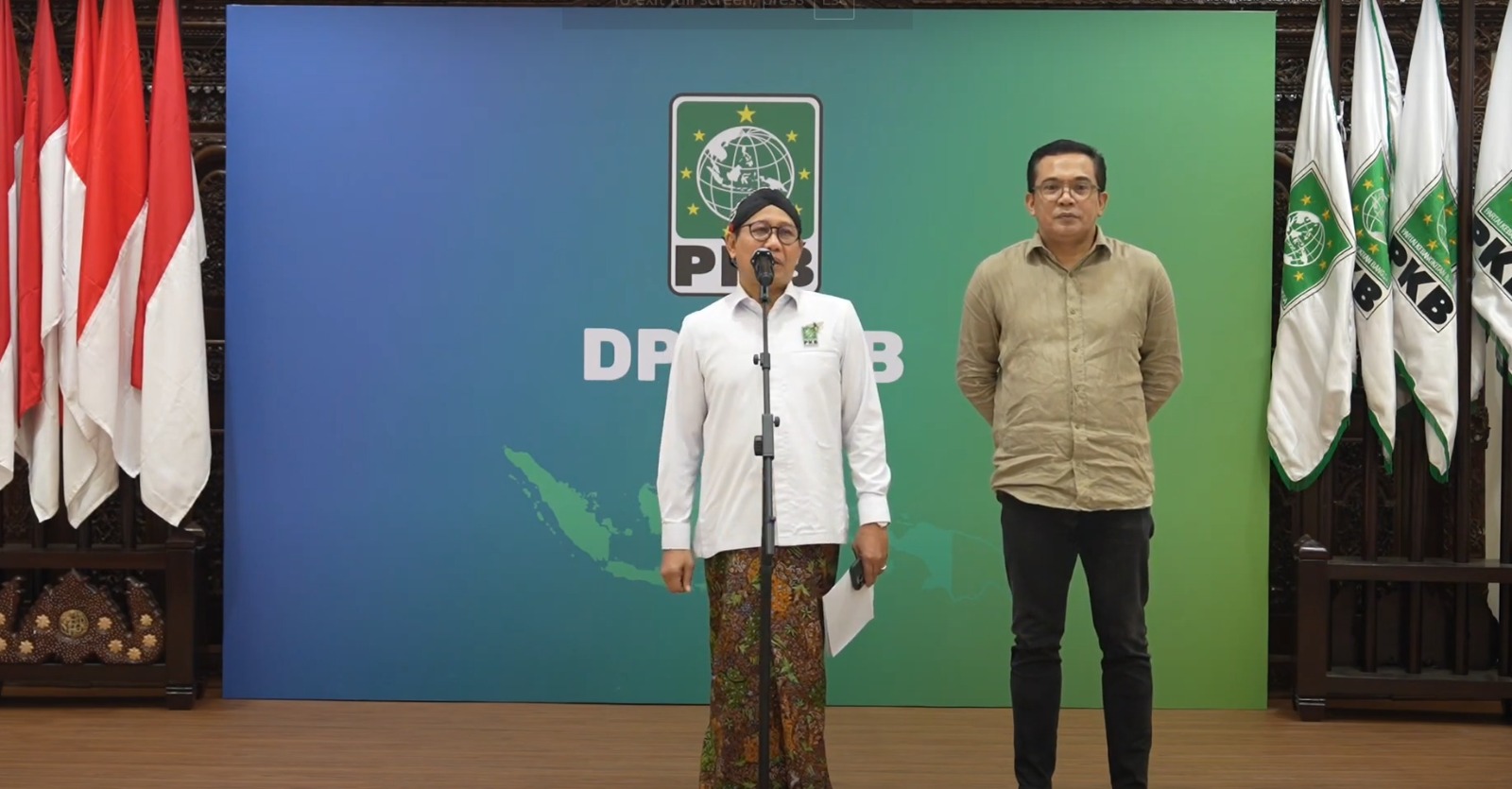 Konferensi Pers Desk Pilkada DPP PKB terkait Uji Kelayakan dan Kepatutan (UKK) Bakal Calon Kepada Daerah