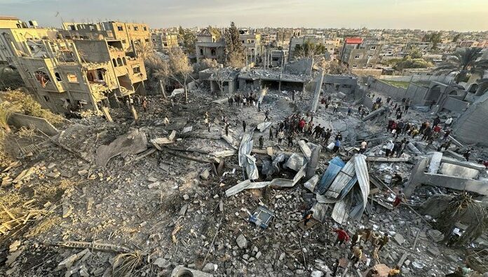 Serangan Israel di Rafah (Foto: Reuters)