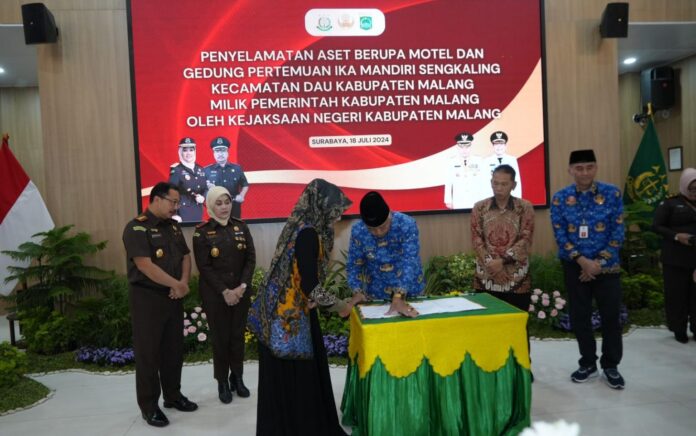 Kejari Kabupaten Malang Berhasil Selamatkan Aset Negara Senilai Rp100 Miliar