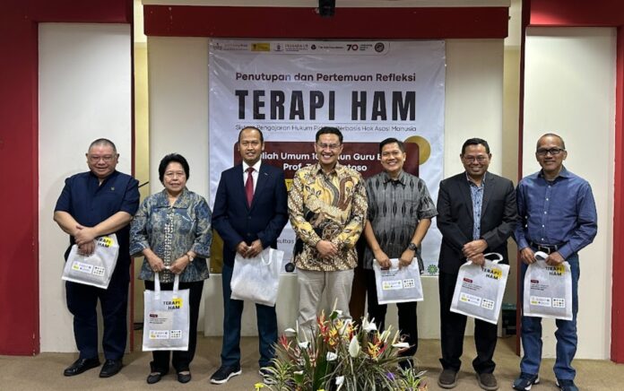 Kuliah Umum 10 Tahun Guru Besar Prof. Topo Santoso dan Penutupan dan Pertemuan Refleksi TERAPI HAM