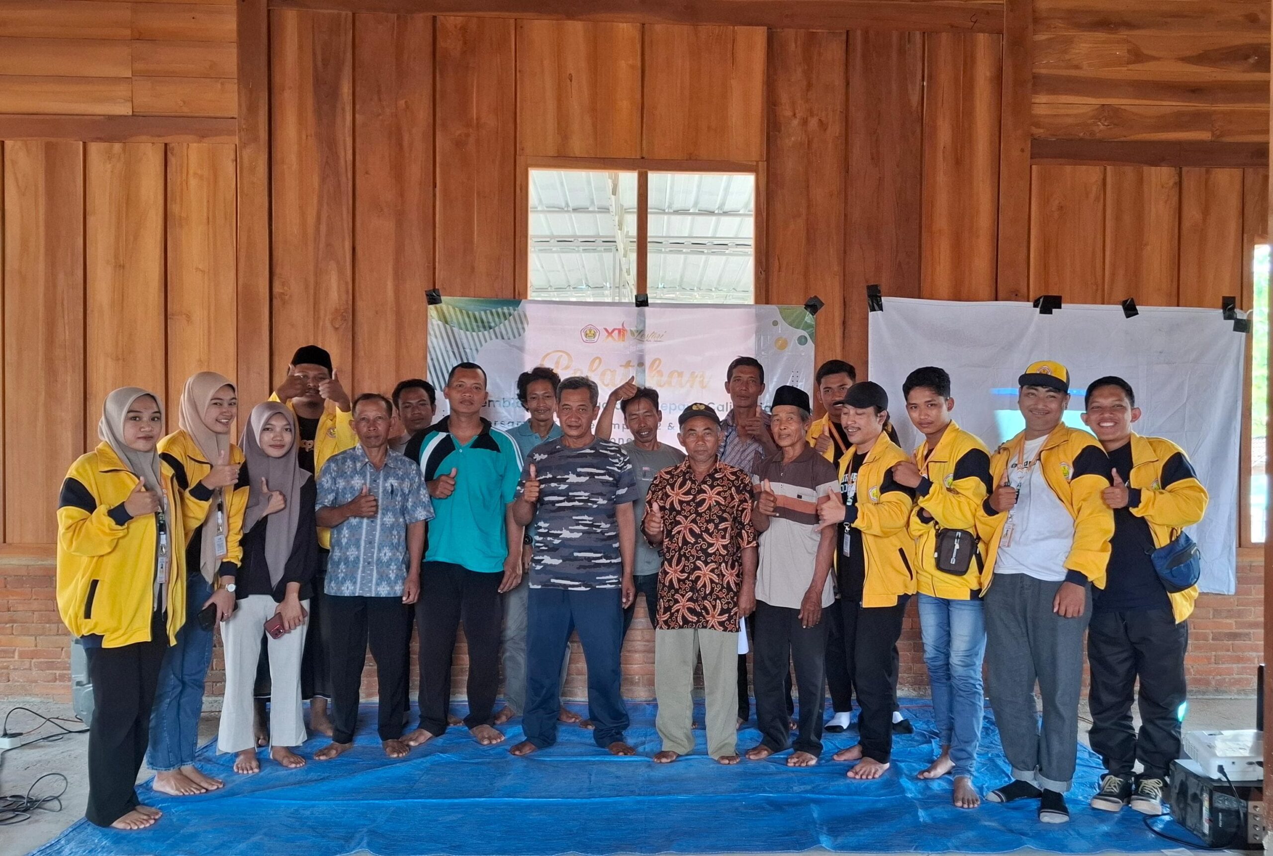 Mahasiswa KKN-TK Kelompok 12 Unigoro Gelar Pelatihan Budidaya Papaya California