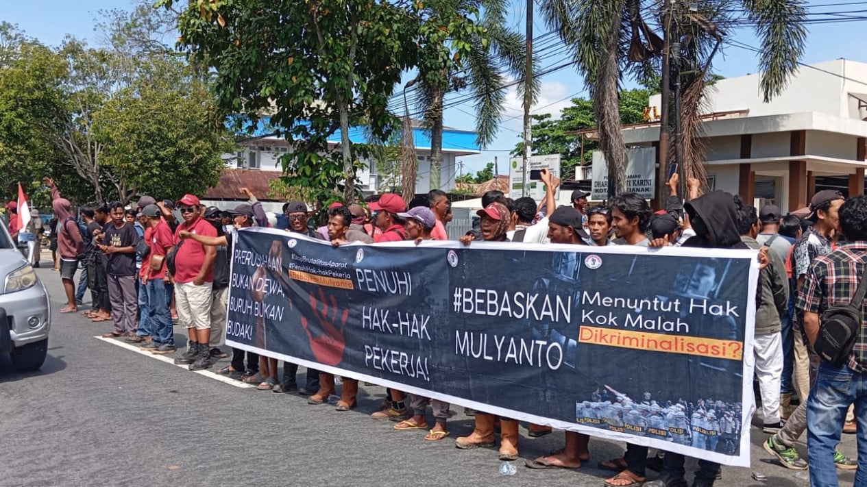 Koalisi Masyarakat Desak Bebaskan Mulyanto dari Kriminalisasi dan Intimidasi Aparat