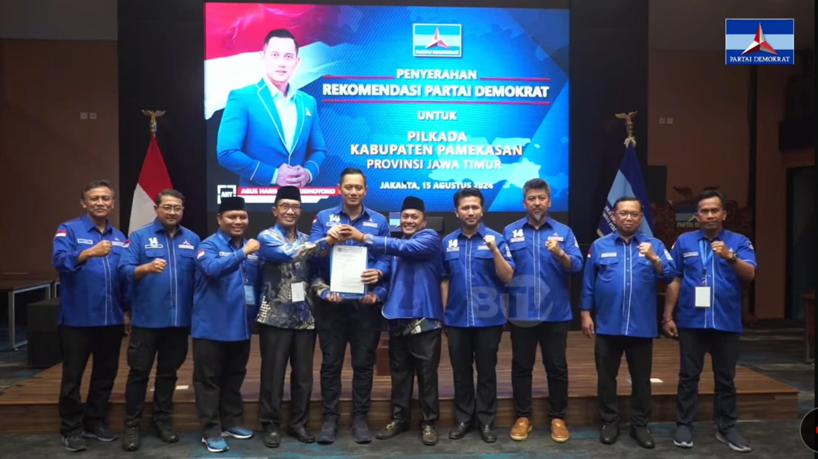 Partai Demokrat Resmi Usung KH Kholilurrahman-Sukri di Pilkada Pamekasan 2024