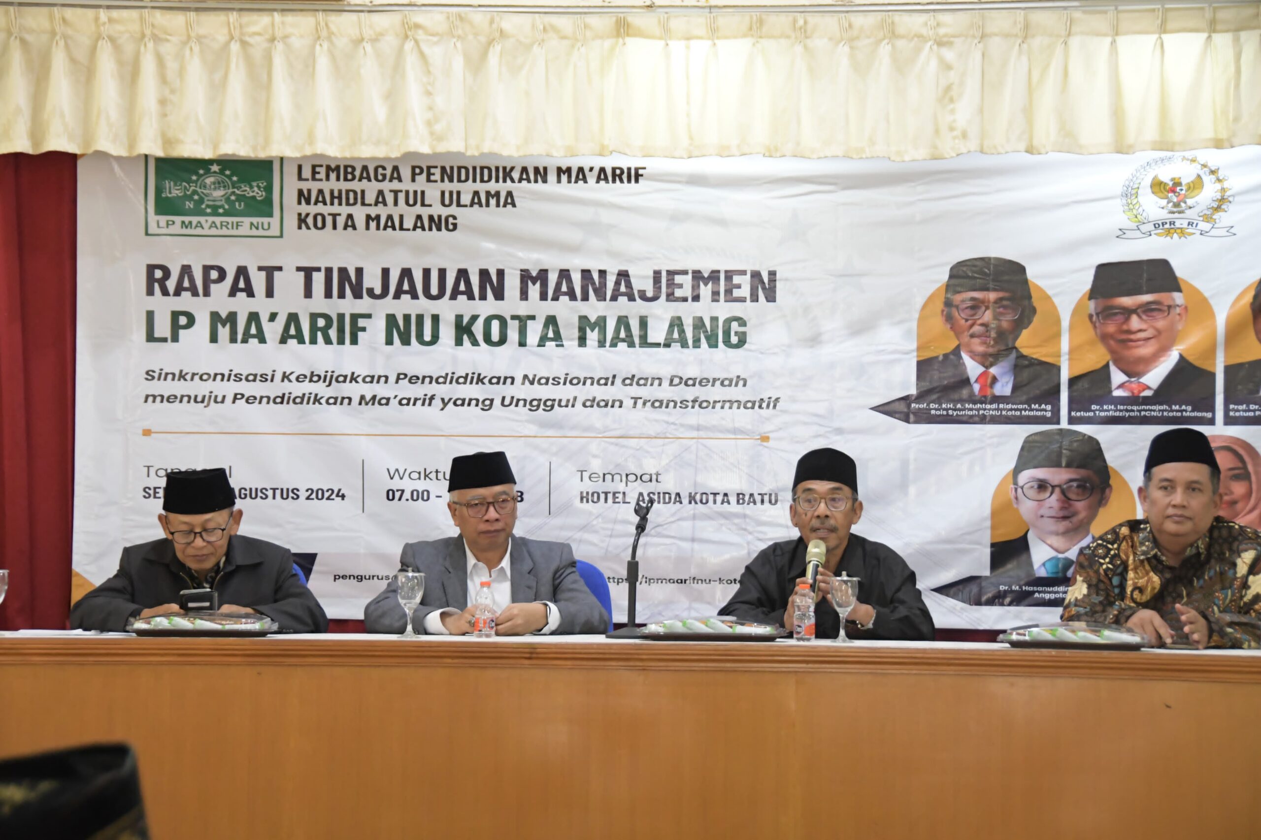 LP Ma’arif NU Kota Malang Gelar Rapat Sinkronisasi Kebijakan Pendidikan Nasional