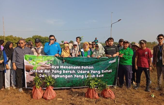 Kelompok KKN UIN Siber Cirebon Tanam 300 Mangrove di Pesisir Waruduwur