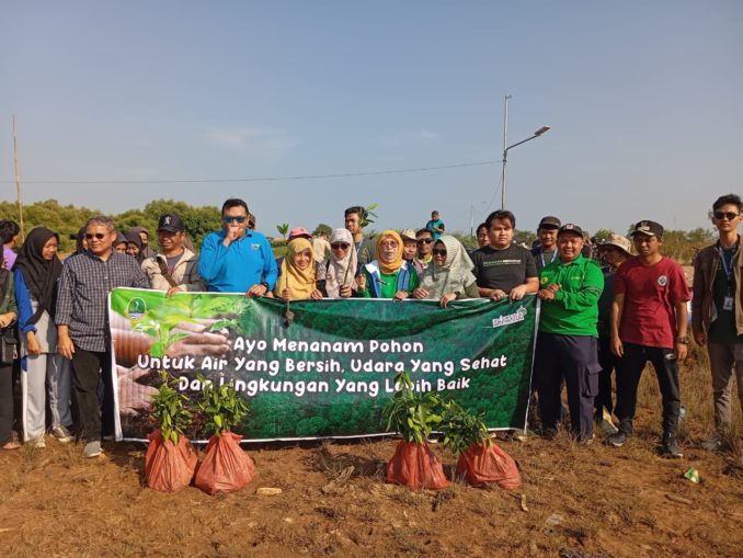 Kelompok KKN UIN Siber Cirebon Tanam 300 Mangrove di Pesisir Waruduwur