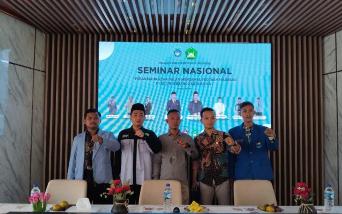 Halaqah BEM Pesantren Se- Indonesia gelar seminar nasional Hilirisasi industri jalur Gerbang Kartosusila