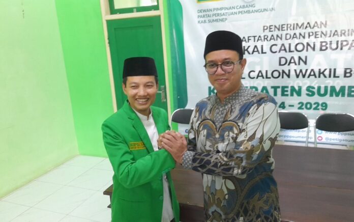 Kiai Ali Fikri dan Kiai Unais Pastikan Daftar ke KPU Sumenep