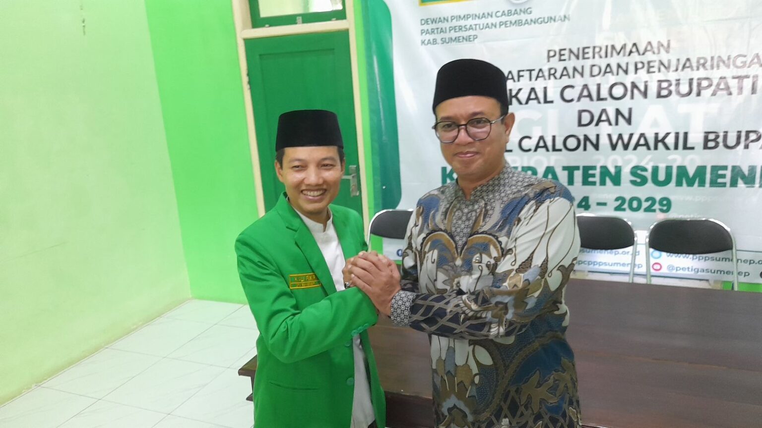 Kiai Ali Fikri dan Kiai Unais Resmi Dapat Rekom PPP