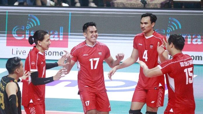 Timnas Voli Putra Indonesia Sapu Bersih Filipina di SEA V League 2024