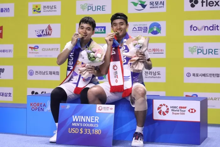 Leo/Bagas Juara Korea Open 2024 Usai Tumbangkan Unggulan Teratas