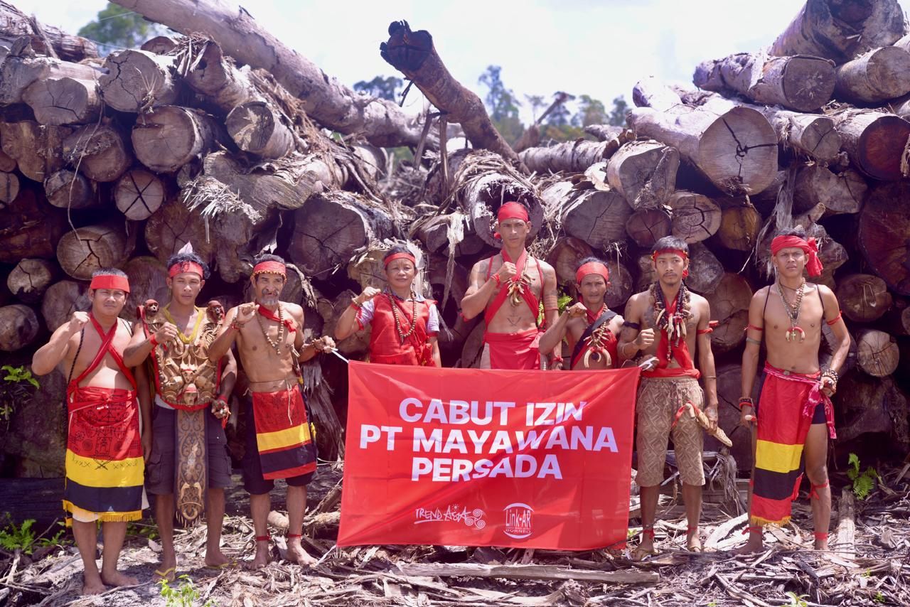 Masyarakat Desa Kualan Hilir Tuntut Cabut Izin PT. Mayawana Persada