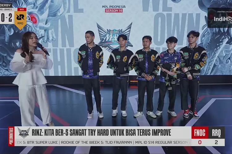 Sutsujin Beraksi, RRQ Hoshi Taklukkan Fnatic ONIC 2-0 di MPL ID S14