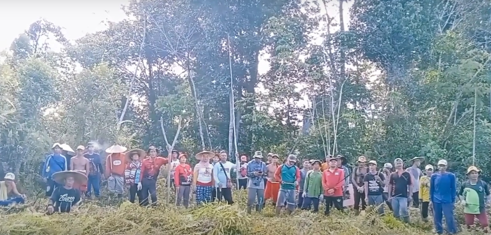 Pernyataan Sikap Pemuda Adat Dusun Kucai Desa Labai Hilir untuk Melindungi Areal Berhutan