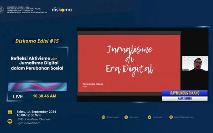 Aktivisme dan Jurnalisme Digital Dorong Gerakan Sosial di Kalangan Gen-Z