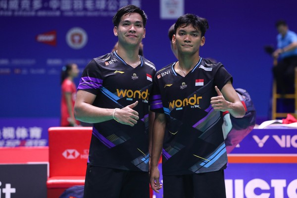 Peringkat BWF Daniel/Fikri Melesat 30 Tingkat Usai Tembus Semifinal China Open 2024