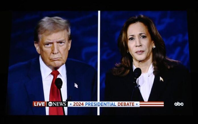 Debat Perdana Pilpres AS 2024: Kamala Harris dan Donald Trump