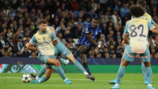 Inter Milan Tahan Imbang Manchester City, Bukti Nerazzurri Selevel dengan Penguasa Liga Inggris