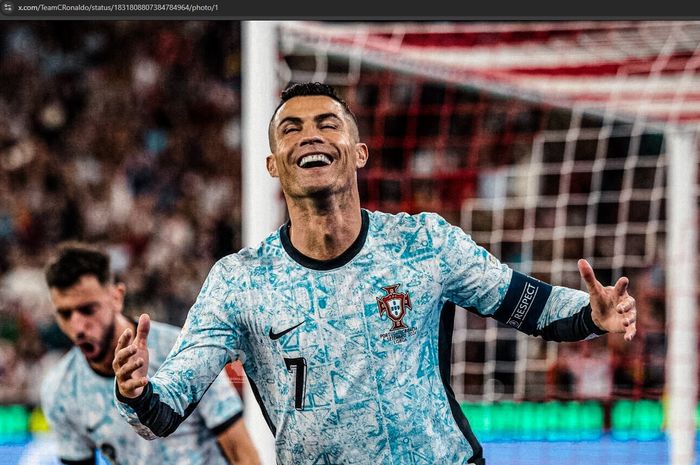 Cristiano Ronaldo Klaim Gelar Euro Setara dengan Piala Dunia Usai Cetak Gol ke-900