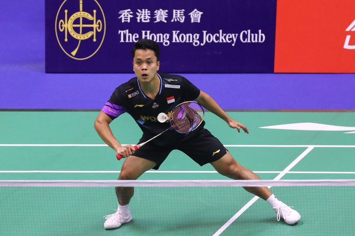 Tersingkir di Semifinal Hong Kong Open 2024, Anthony Ginting Kalah dari Viktor Axelsen