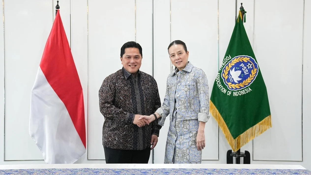 Ingin Tiru Kesuksesan Timnas Indonesia, Suporter Thailand Minta Erick Thohir Bantu Cari Pemain Keturunan