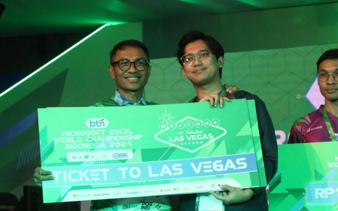 Herardi Cahya Nagara Juara Microsoft Excel World Championship Indonesia 2024, Siap Wakili Indonesia di Las Vegas