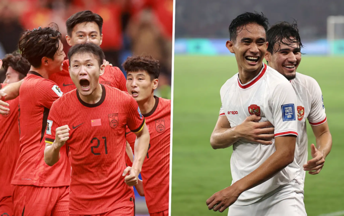 Head to Head: China Menang 14 Kali, Timnas Indonesia Hanya 3 Kali, Bisakah Garuda Pecahkan Rekor di Kualifikasi Piala Dunia 2026?