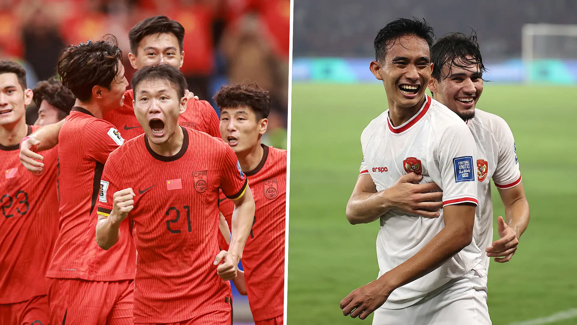 Head to Head: China Menang 14 Kali, Timnas Indonesia Hanya 3 Kali, Bisakah Garuda Pecahkan Rekor di Kualifikasi Piala Dunia 2026?