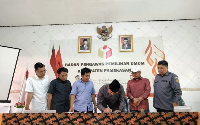 Kolaborasi! Mappilu PWI dan Bawaslu MoU Pilkada Damai